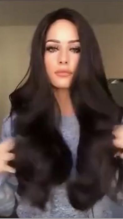 Perucas em voga cores atuais