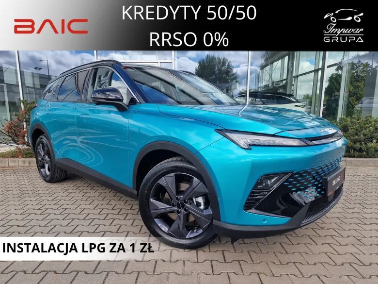 BAIC 5 Kamery 360 / Wentylacja Foteli / Podgrzewana: Szyba i Kierownica