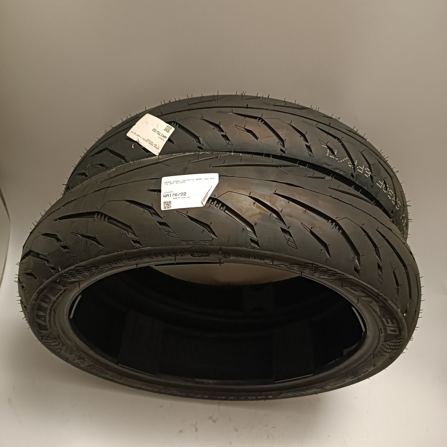 Opony kpl 2szt. 2Ct Nowe 100/17-130/17 dedykowane CBR NSR YZF R 125