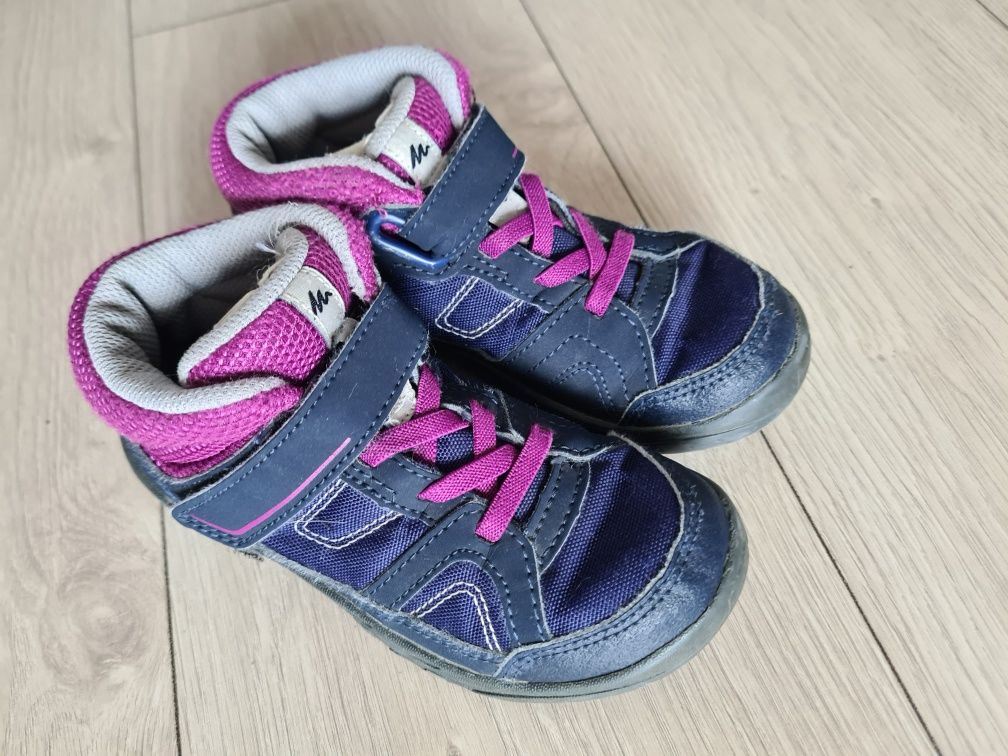 Buty trekingowe turystyczne adidasy półbuty Decathlon Quechua r. 29