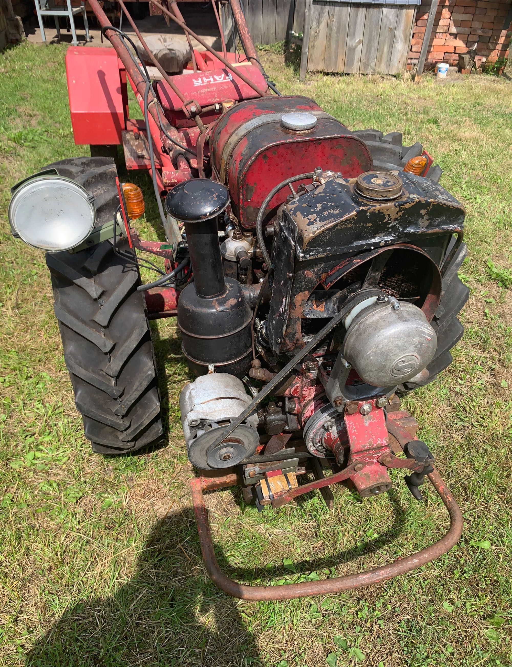 Traktorek jednoosiowy FAHR KT 10D 10km Diesel