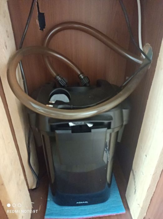 Akwarium 200 litrów z filtrem i grzałką