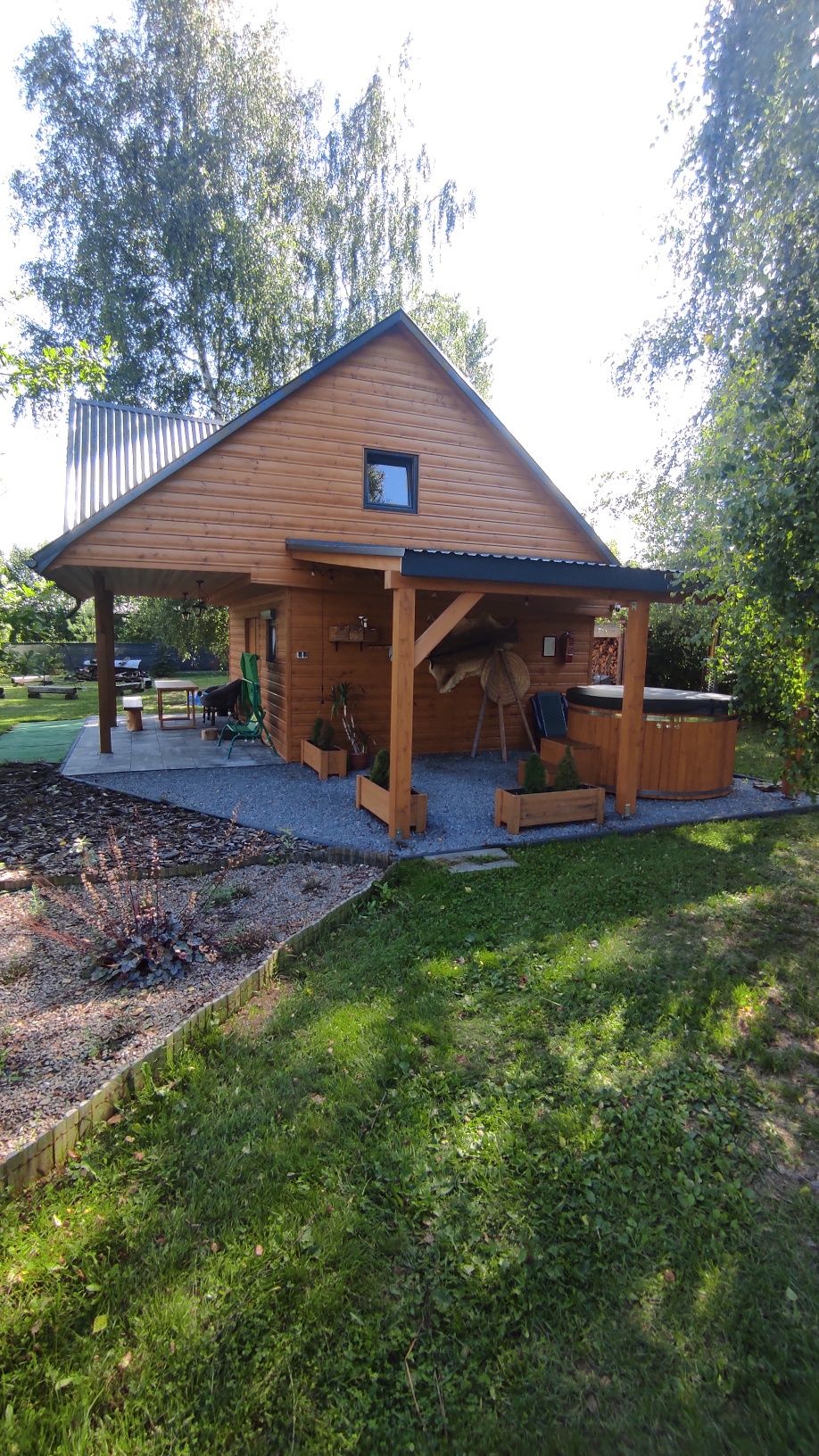 Wynajmę domek z balia, wędkowanie