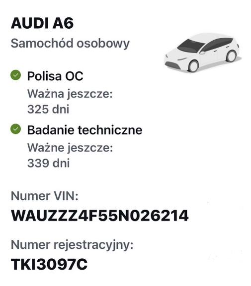 Audi a6c6 2.4 v6 LPG