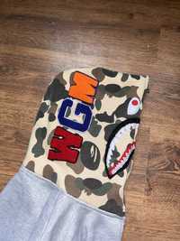 Bluza rozpinana A Bathing x Bape camo shark S