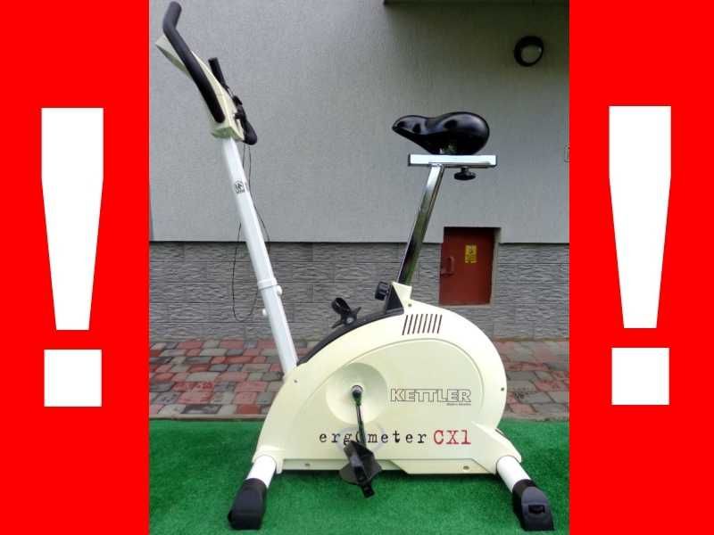 ROWER elektr.-magnet. KETTLER CX1 + klips do pulsu !