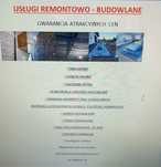 Usługi remontowo budowlane