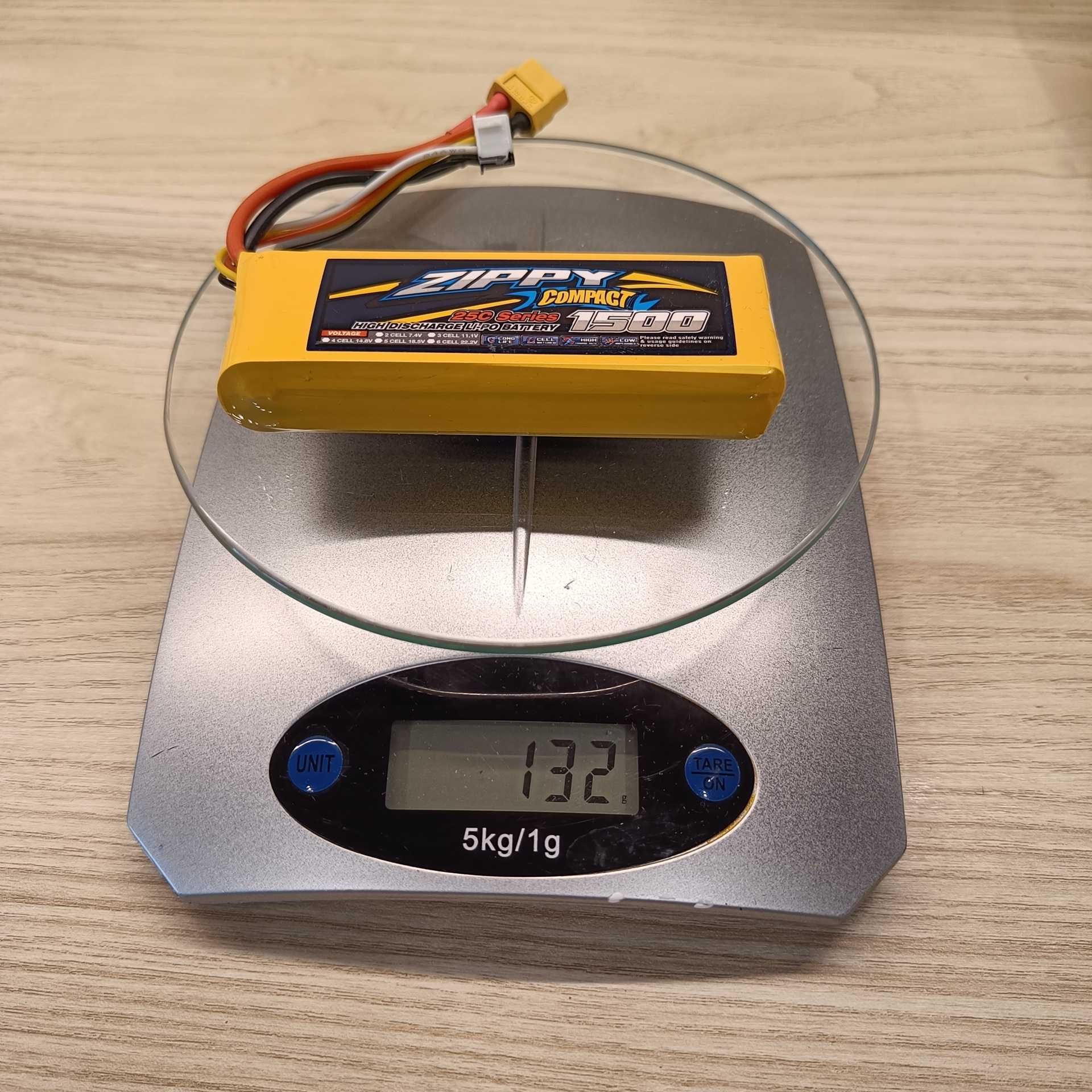Baterie LiPo 3S 1500mAh - Zippy Compact + Turnigy
