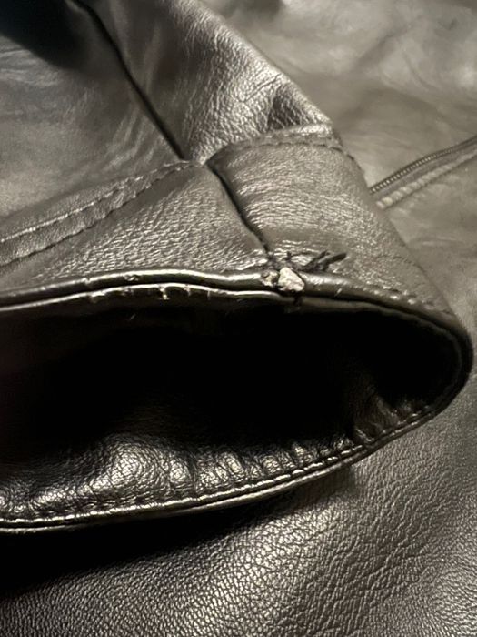 Jaqueta de homem em Napa preta