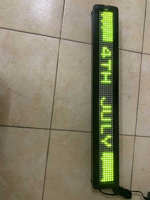 Display publicidade rotativo Leds
