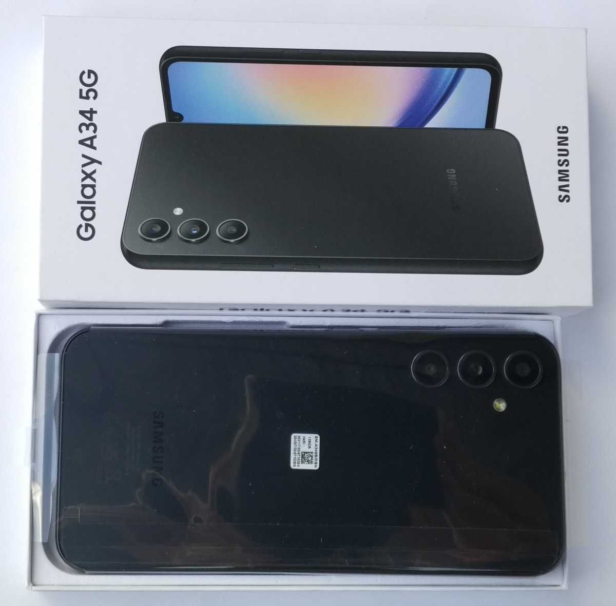 Telefon Samsung Galaxy A34 5G 128/6 czarny nowy