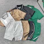 Летний костюм лакоста (С-ХХЛ) Новые комплекти шорты + футболка lacoste