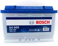 Akumulator Bosch S4 009 74AH 680A L+ RADOM wysyłka