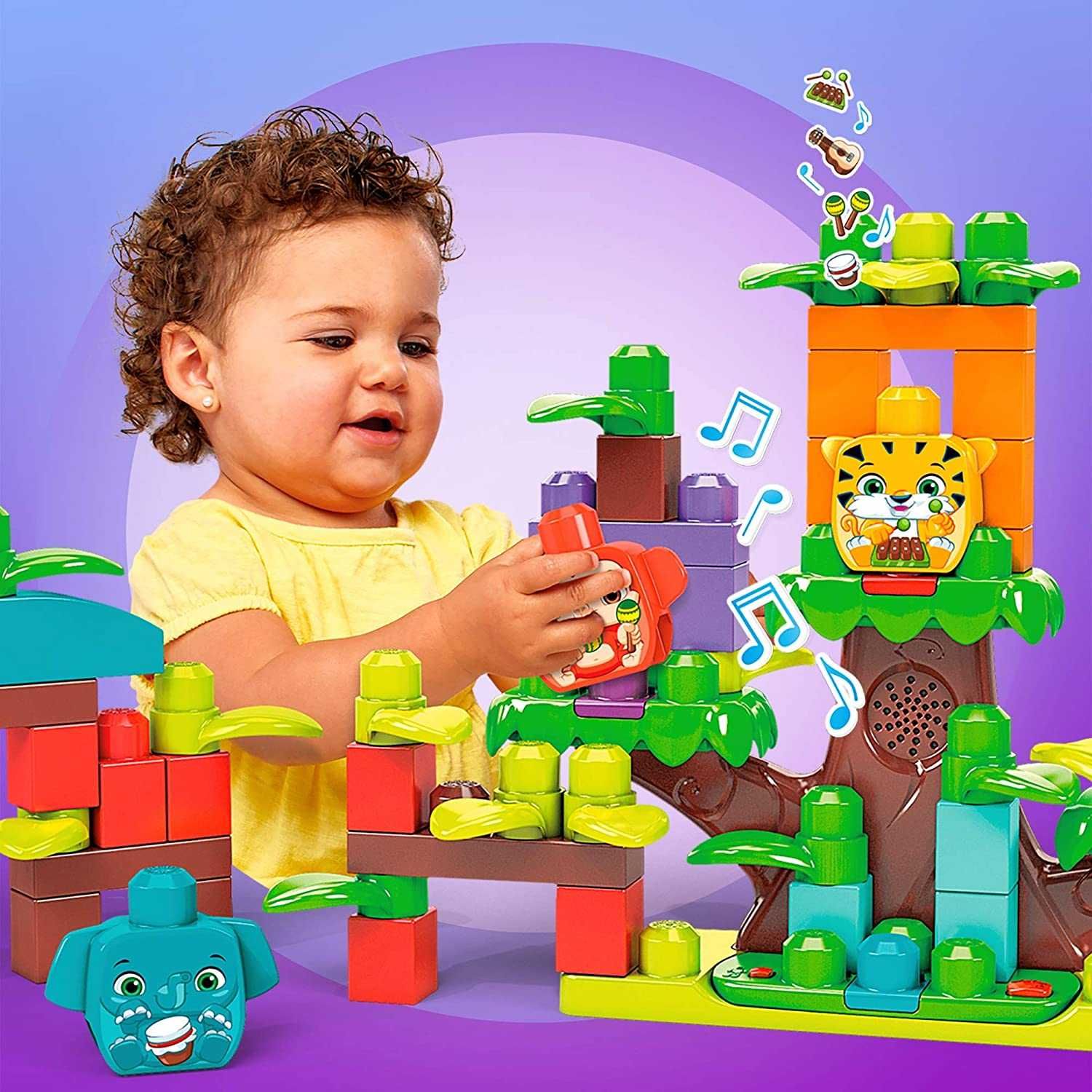 Музичний конструктор Mattel Мега Блокс Будиночок на дереві Mega Bloks