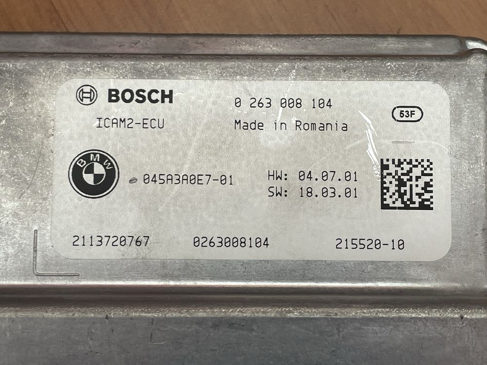 Módulo câmeras 360 original bmw icam2