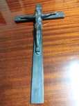 Cristo em pau preto artesanato africano Moçambique