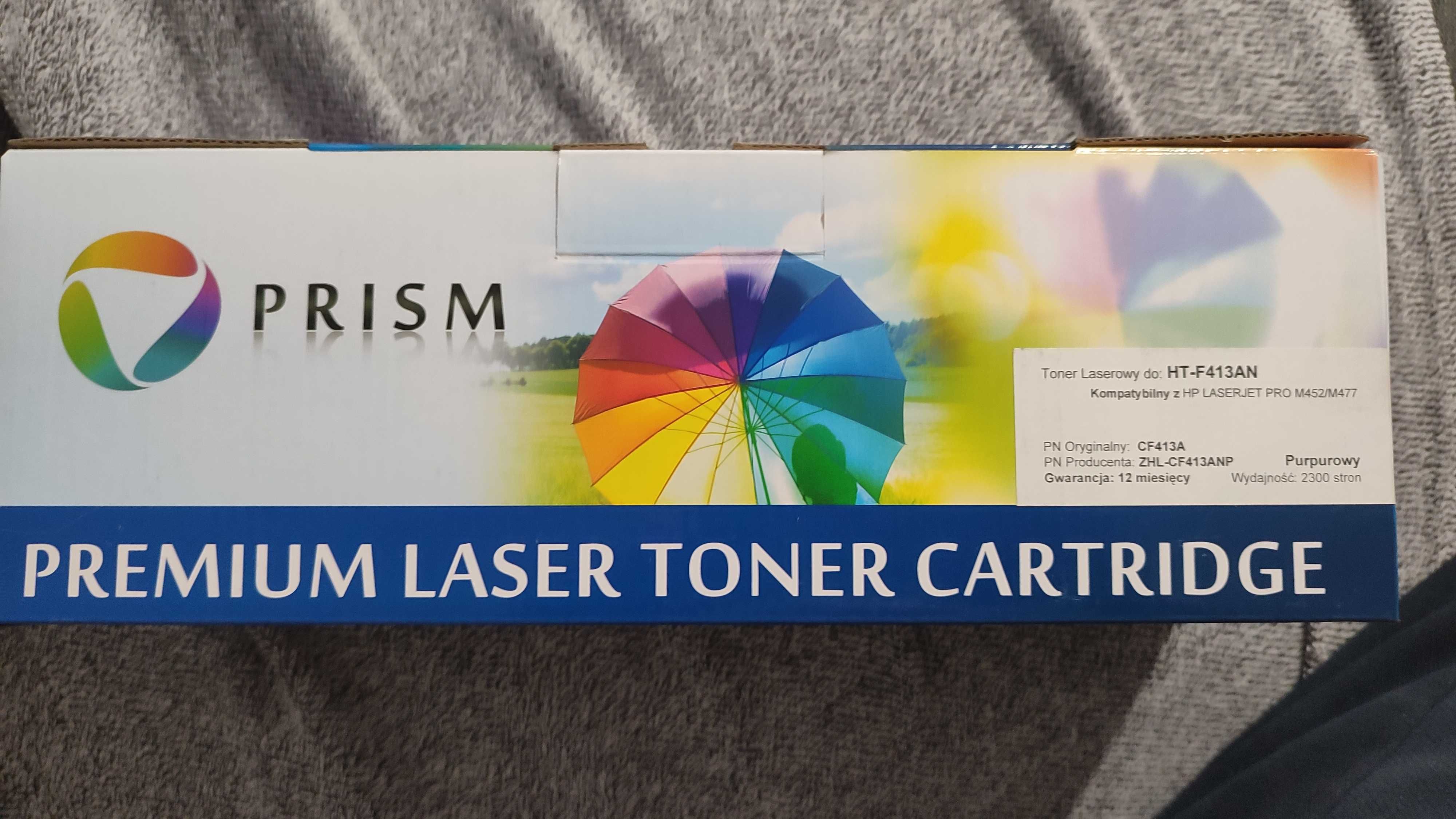Tonery PRISM do drukarek HP zamienniki oryginałów CF411A CF412A CF413A