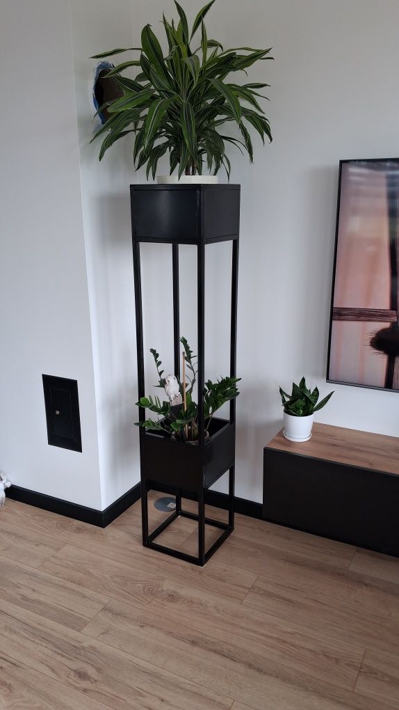 Kwietnik metalowy, kwietnik loft, kwietnik donica