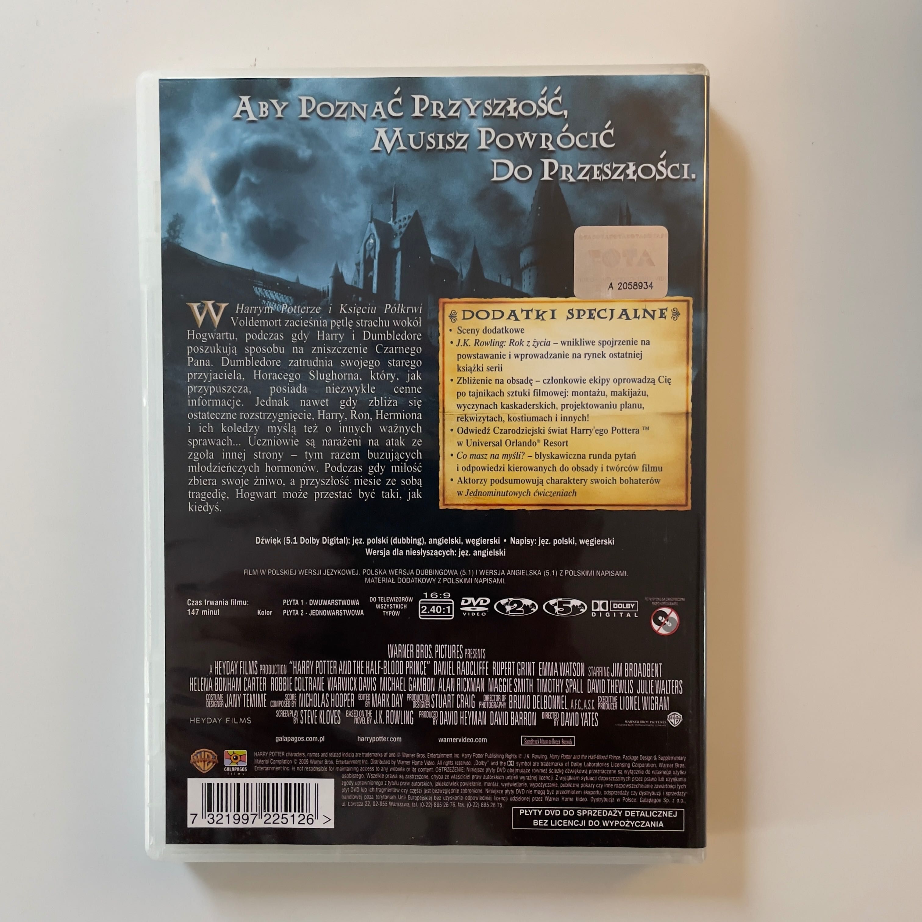 Harry Potter I Książę Półkrwi (2 DVD)