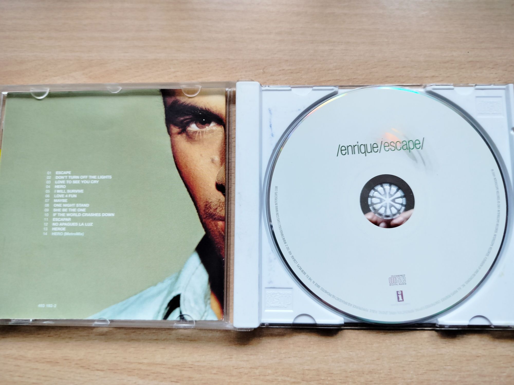 Enrique Iglesias, płyta CD