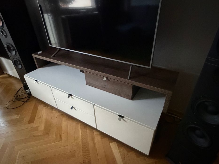 Meble Forte do salonu (szafka RTV, komoda, witryna)