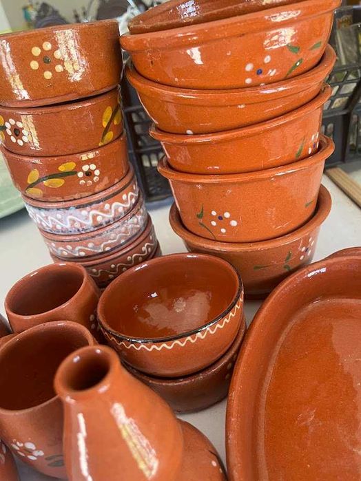 Louça de barro tradicional