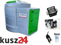 Zbiornik 2500l X-TANK FORTIS do oleju napędowego dostawa -od ręki-