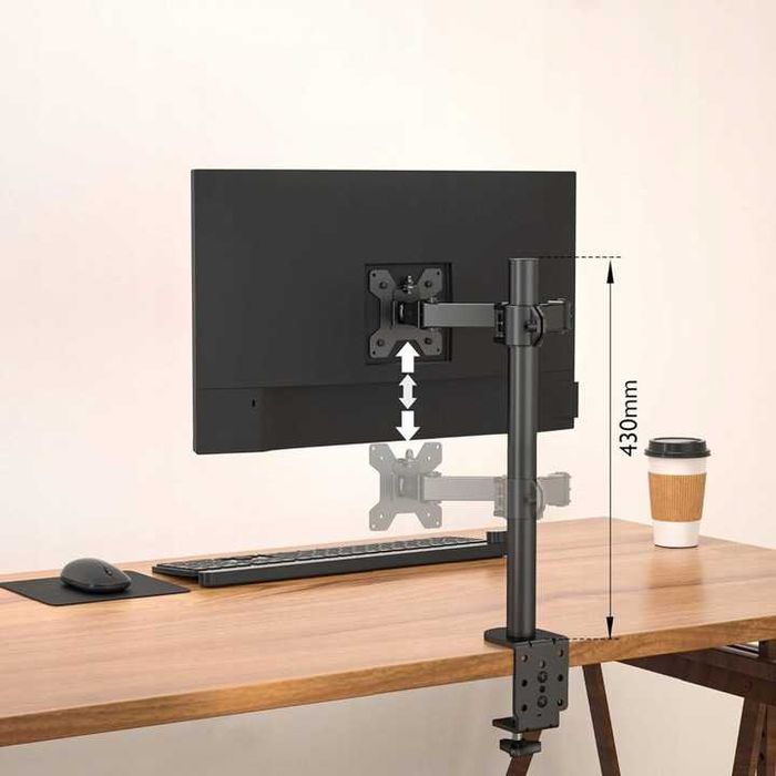 BONTEC Solidny Regulowany Uchwyt Do Monitora Biurkowy 13-32 Led Lcd