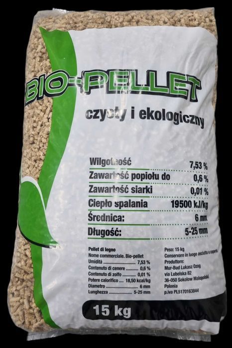 Pellet drzewny BIOTECHNIK Seven MAXIMER Biopelet Olczyk Drewno Brykiet