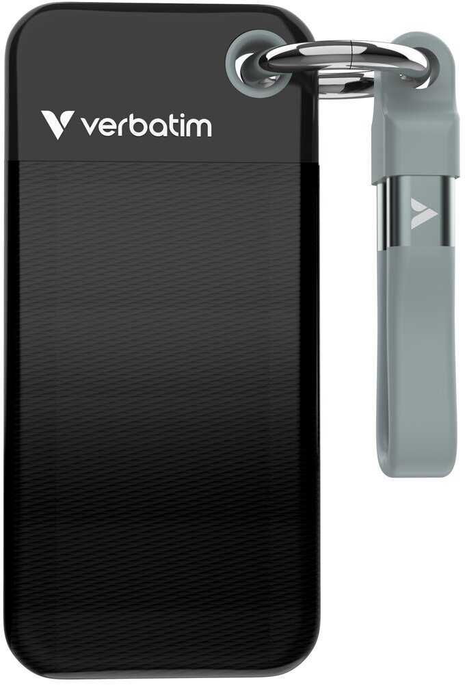 Dysk SSD USB 1TB  VERBATIM Pocket  3.2 Gen.2 Type-C, Gwarancja