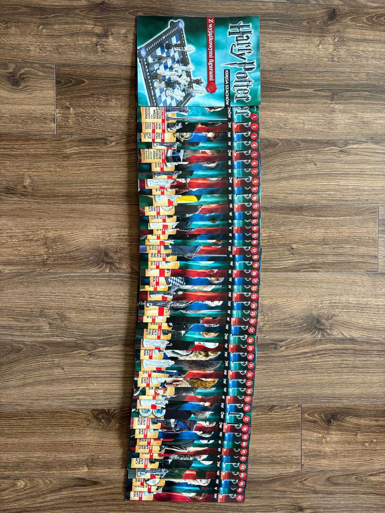 Kolekcja Szachy i magazyny Harry Potter deagostini Zestaw 47 numerów