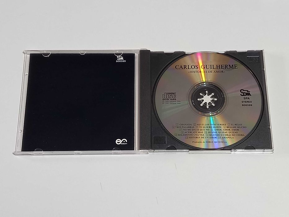 CD | Carlos Guilherme - Histórias de Amor