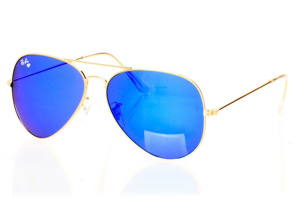 Лучший выбор Солнцезащитные очки Ray Ban 3026D-azure-g 100% защита