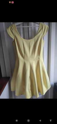 Sukienka Simple r. 38-M żółta