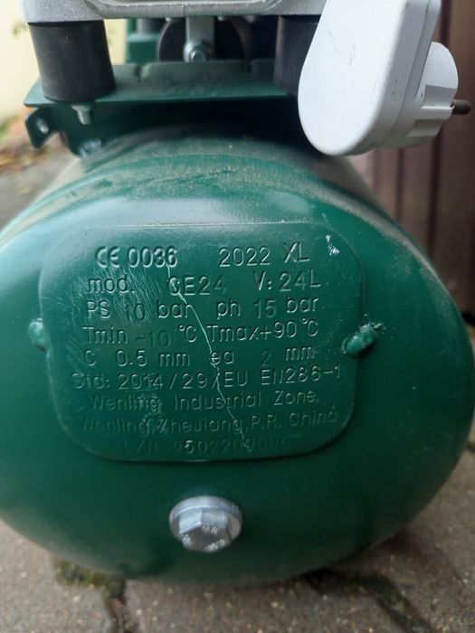 Bezolejowy kompresor parkside psko 2410 a1