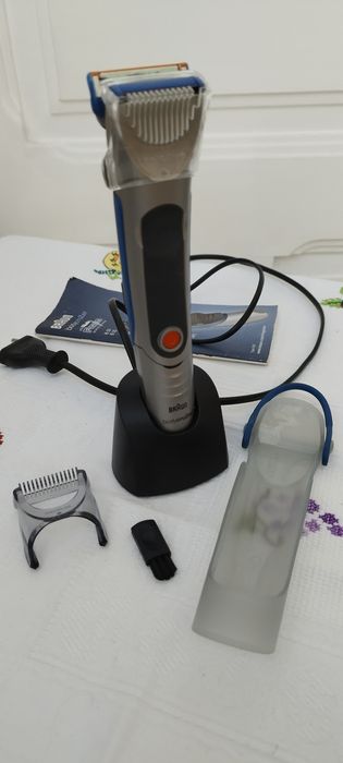 Depiladora Braun corpo e barba homem