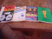 Futebol, Livros 78-79 + mundial Espanha 82 + México 86 + Itália 90