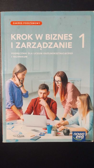 Podręcznik Krok w biznes i zarządzanie 1 – Biz, Klasa 1