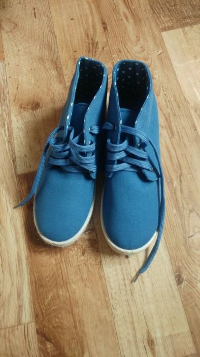 Buty za kostkę trampki Nylon Red z CCC