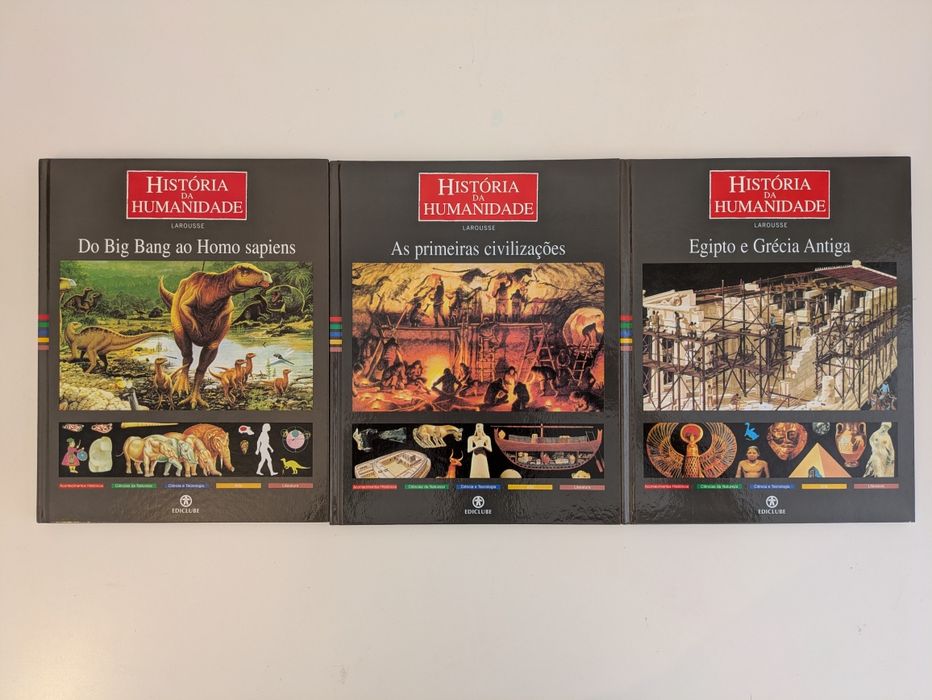 Coleção Completa História da Humanidade Larousse - 20 Volumes Ediclube