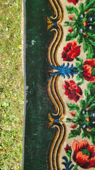 Secesyjny kilim/narzuta 1936r. fabryki Herman Sachs