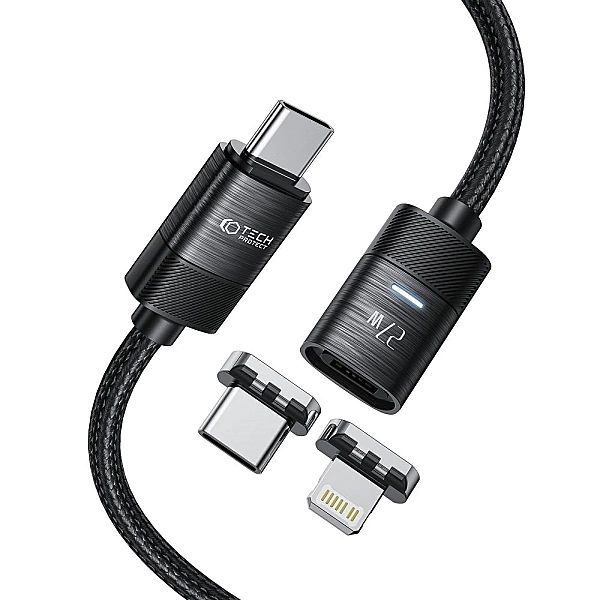 Tech-protect Ultraboost Magnetic Cable Lightning & Type-c Pd27w/3a 200