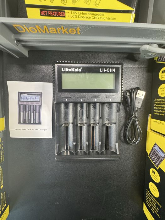 Зарядний пристрій LiitoKala Lii-CH4  Li 1.5 Ni Mh Li ion LiFePO4