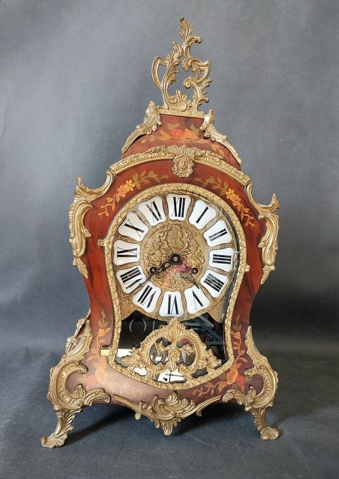Zegar ,,Boulle" kominkowy