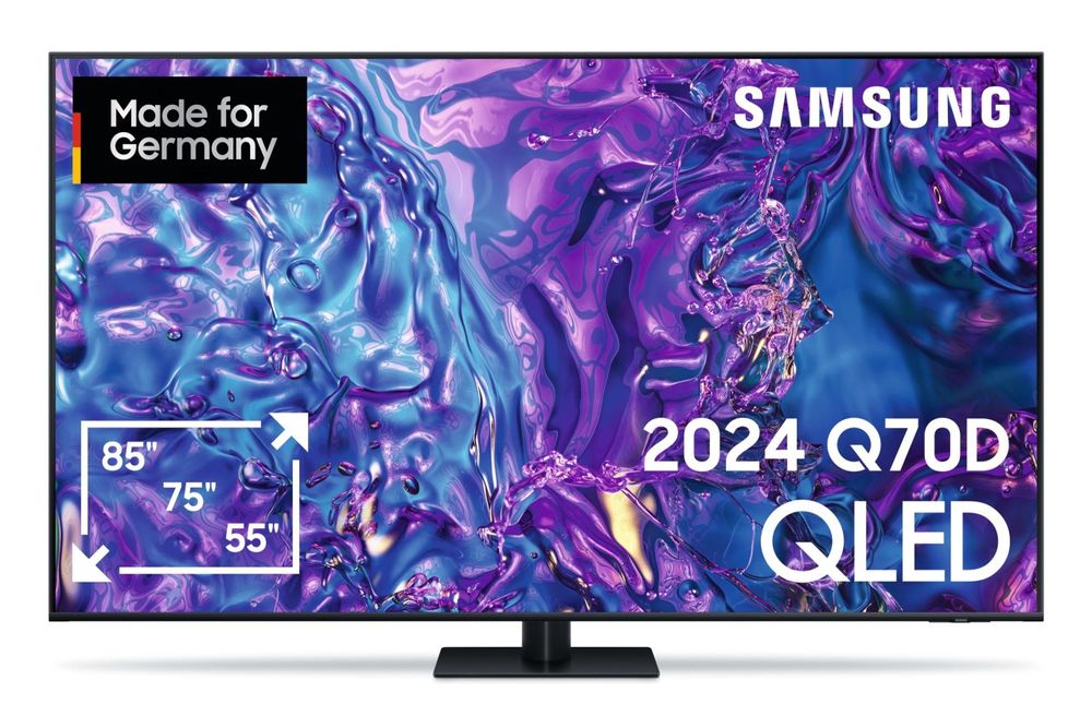 65" 2024 120Гц 4K QLED Смарт SAMSUNG GQ65Q73D Німеччини НОВИЙ
