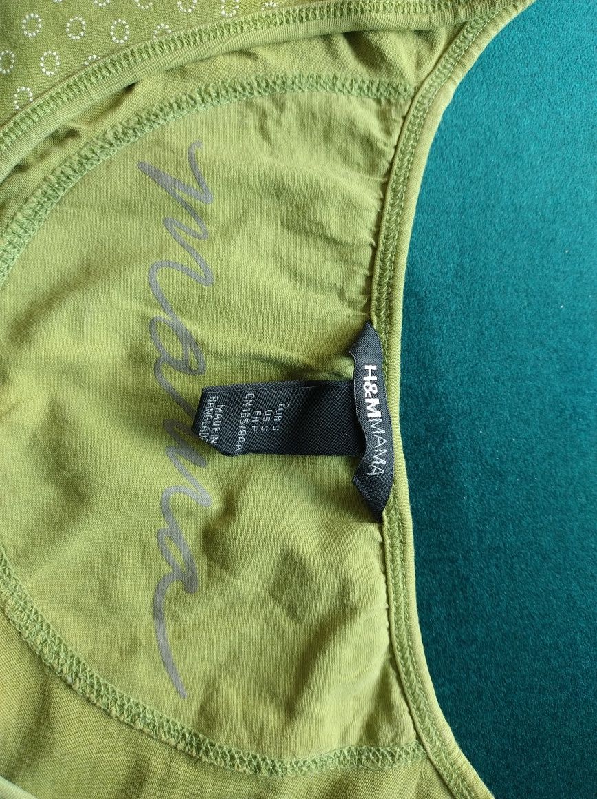 Koszulki ciążowe H&M rozm. S i XS 2 szt.