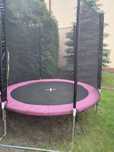 Trampolina różowa