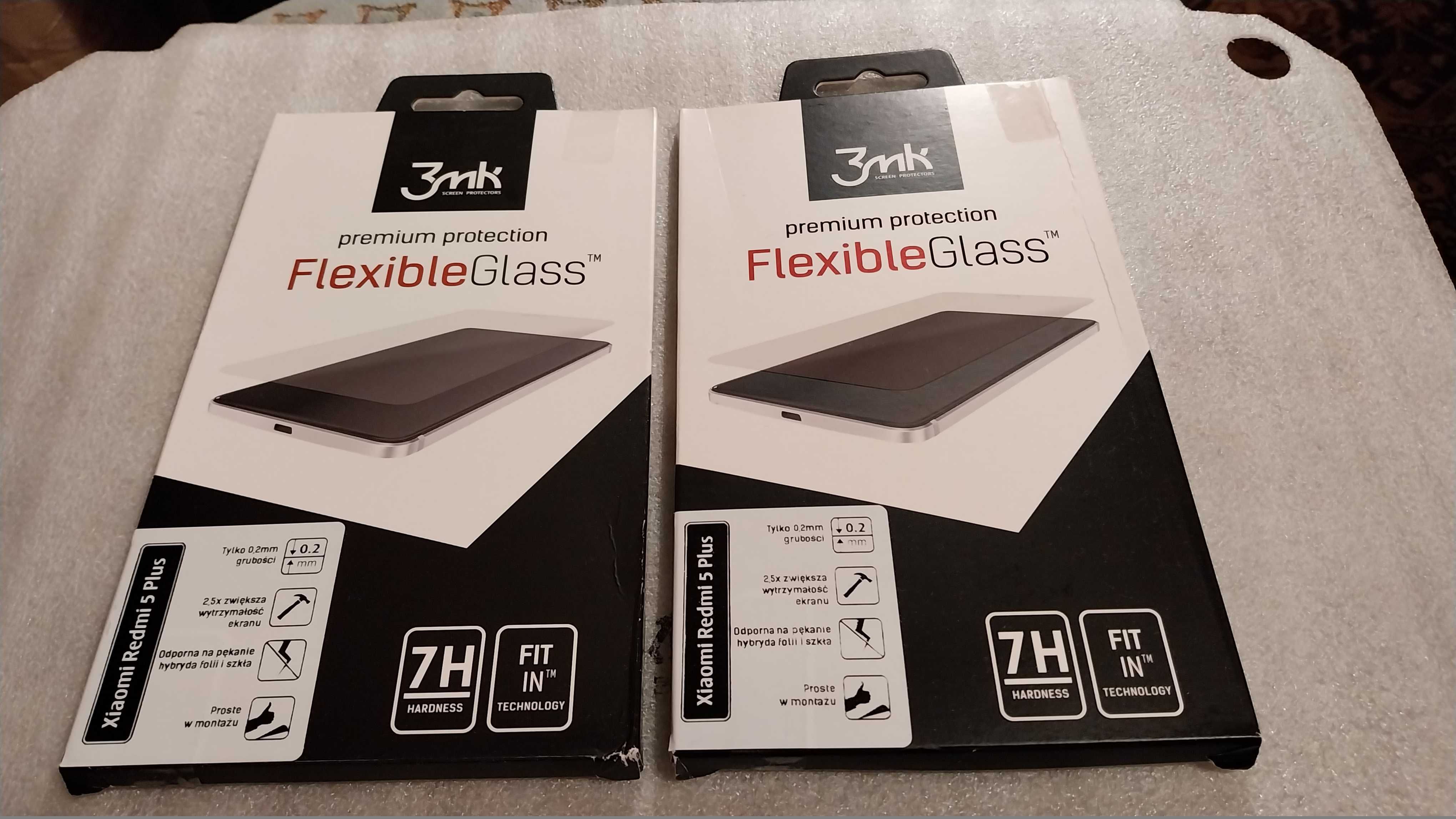 2 x szkło ochronne 3MK smartfon Xiaomi Redmi 5 Plus fabrycznie nowe