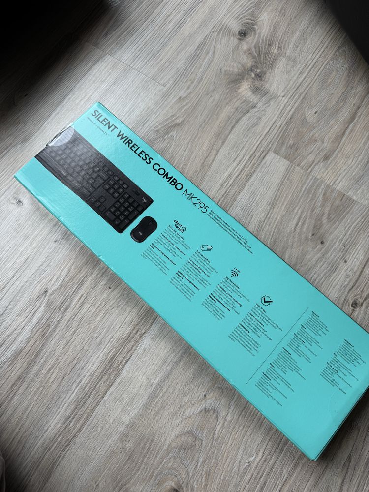 Klawiatura z myszką bezprzewodową Logitech