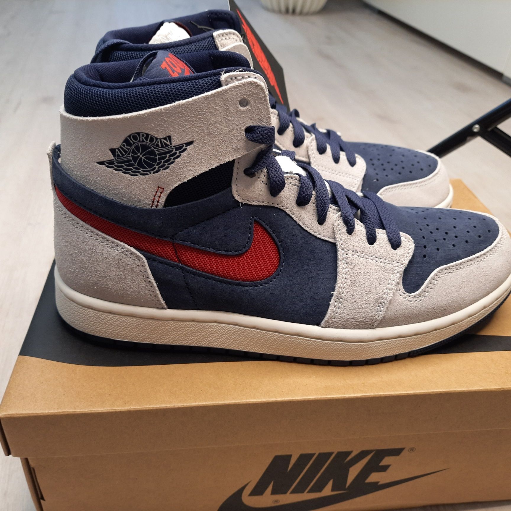Кросівки Nike Air 1 Zoom Cmft 2 Grey/Blue DV1307-406